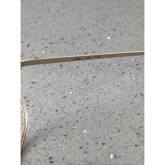Vintage Girard France 4380 55-140 Brown Gold Eyeglasses FRAMES ONLY READ - Picture 5 of 7